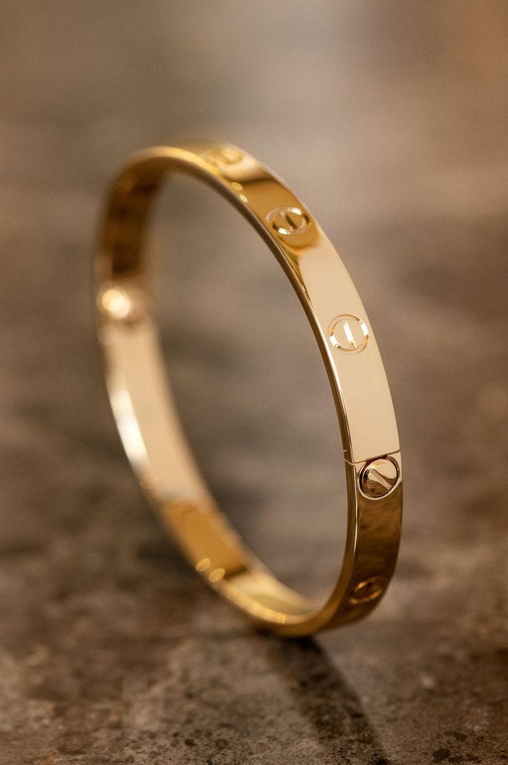 18K Gold-Plated G16 Stainless Steel Diamond Eternal Couple Bracelet for Women